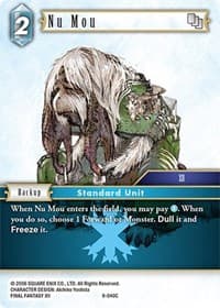 Nu Mou - Opus IX - Final Fantasy TCG card
