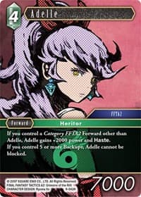 Adelle - Opus IX - Final Fantasy TCG card