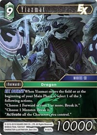 Yiazmat EX - Opus IX - Final Fantasy TCG card