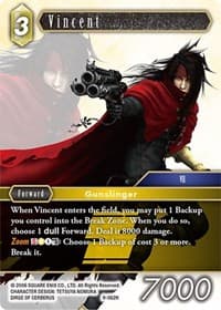 Vincent - Opus IX - Final Fantasy TCG card