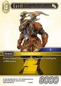 Garif - Opus IX - Final Fantasy TCG card