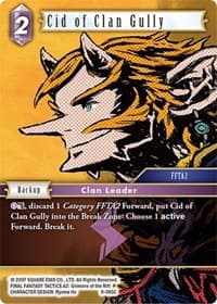 Cid of Clan Gully - Opus IX - Final Fantasy TCG card