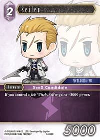 Seifer - Opus IX - Final Fantasy TCG card