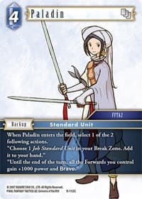 Paladin - Opus IX - Final Fantasy TCG card