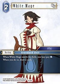 White Mage - Opus IX - Final Fantasy TCG card