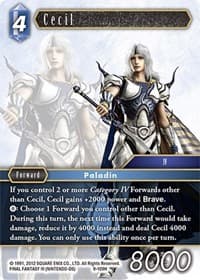 Cecil - Opus IX - Final Fantasy TCG card
