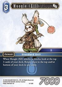 Moogle (XII) - Opus IX - Final Fantasy TCG card
