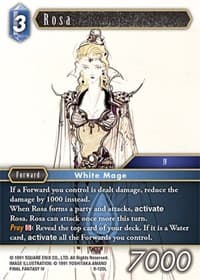 Rosa - Opus IX - Final Fantasy TCG card