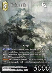 Gabranth EX (Full Art) - Opus IX - Final Fantasy TCG card