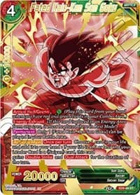 Fated Kaio-Ken Son Goku - Assault of the Saiyans - Dragon Ball Super: Masters card