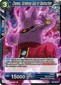 Champa, Scheming God of Destruction - Assault of the Saiyans - Dragon Ball Super: Masters card