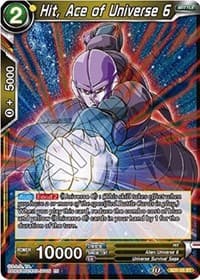 Hit, Ace of Universe 6 - Assault of the Saiyans - Dragon Ball Super: Masters card