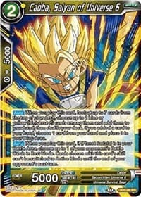Cabba, Saiyan of Universe 6 - Assault of the Saiyans - Dragon Ball Super: Masters card