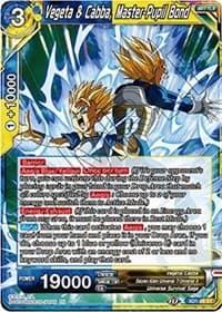 Vegeta & Cabba, Master-Pupil Bond - Assault of the Saiyans - Dragon Ball Super: Masters card