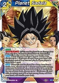 Planet Sadala - Assault of the Saiyans - Dragon Ball Super: Masters card