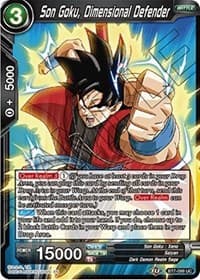 Son Goku, Dimensional Defender - Assault of the Saiyans - Dragon Ball Super: Masters card