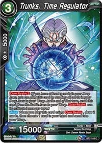 Trunks, Time Regulator - Assault of the Saiyans - Dragon Ball Super: Masters card