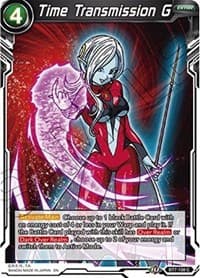 Time Transmission G - Assault of the Saiyans - Dragon Ball Super: Masters card