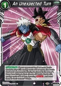 An Unexpected Turn - Assault of the Saiyans - Dragon Ball Super: Masters card