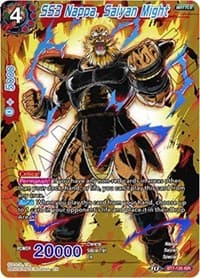 SS3 Nappa, Saiyan Might - Assault of the Saiyans - Dragon Ball Super: Masters card