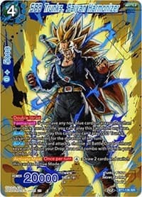 SS3 Trunks, Saiyan Harmonizer - Assault of the Saiyans - Dragon Ball Super: Masters card