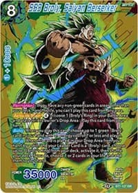 SS3 Broly, Saiyan Berserker - Assault of the Saiyans - Dragon Ball Super: Masters card
