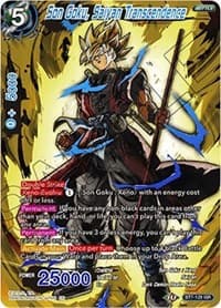 Son Goku, Saiyan Transcendence - Assault of the Saiyans - Dragon Ball Super: Masters card