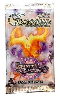 Exodus TCG: The Dimension that Disappeared Booster Pack (First Edition) - The Dimension that Disappeared - Exodus TCG card