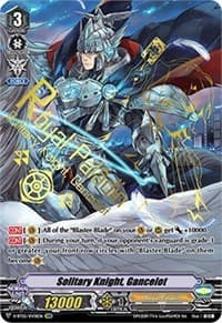 Solitary Knight, Gancelot (XVR) - V-BT05: Aerial Steed Liberation - Cardfight Vanguard card