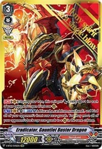 Eradicator, Gauntlet Buster Dragon (SVR) - V-BT05: Aerial Steed Liberation - Cardfight Vanguard card