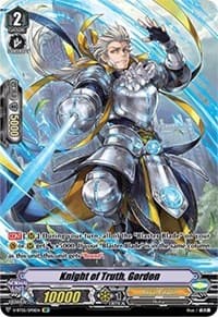 Knight of Truth, Gordon (SP) - V-BT05: Aerial Steed Liberation - Cardfight Vanguard card