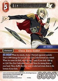 Ace EX - Opus IX - Final Fantasy TCG card