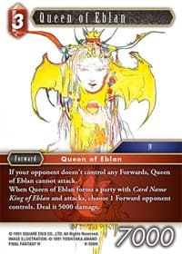 Queen of Eblan - Opus IX - Final Fantasy TCG card