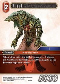 Gijuk - Opus IX - Final Fantasy TCG card