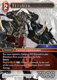 Rhitahtyn - Opus IX - Final Fantasy TCG card