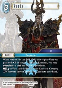 Varis - Opus IX - Final Fantasy TCG card