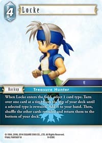 Locke (9-039C) - Opus IX - Final Fantasy TCG card