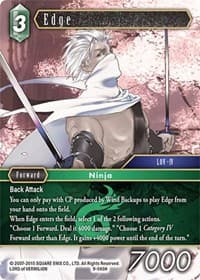 Edge - Opus IX - Final Fantasy TCG card