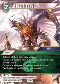 Shemhazai - Opus IX - Final Fantasy TCG card