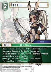 Fran - Opus IX - Final Fantasy TCG card