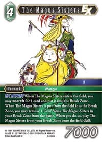The Magus Sisters EX - Opus IX - Final Fantasy TCG card