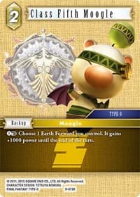Class Fifth Moogle - Opus IX - Final Fantasy TCG card