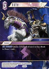 Odin EX - Opus IX - Final Fantasy TCG card