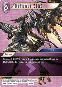 Bahamut ZERO - Opus IX - Final Fantasy TCG card