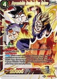 Dependable Brother Son Gohan (SPR) - Assault of the Saiyans - Dragon Ball Super: Masters card
