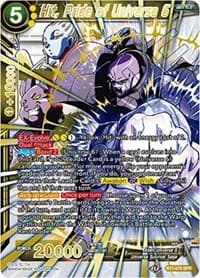 Hit, Pride of Universe 6 (SPR) - Assault of the Saiyans - Dragon Ball Super: Masters card