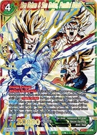 Son Gohan & Son Goten, Familial Bonds (SPR) - Assault of the Saiyans - Dragon Ball Super: Masters card