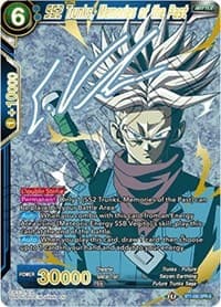 SS2 Trunks, Memories of the Past (SPR Signature) - Assault of the Saiyans - Dragon Ball Super: Masters card