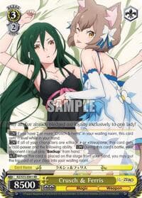 Crusch & Ferris - Re:ZERO Vol.2 - Weiss Schwarz card