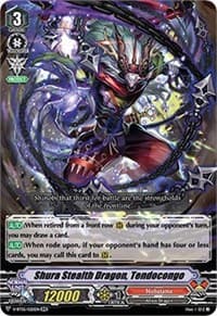 Shura Stealth Dragon, Tendocongo - V-BT05: Aerial Steed Liberation - Cardfight Vanguard card